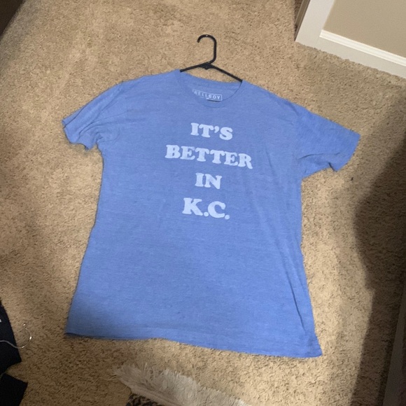 bellboy Other - Better in KC mens XL blue shirt